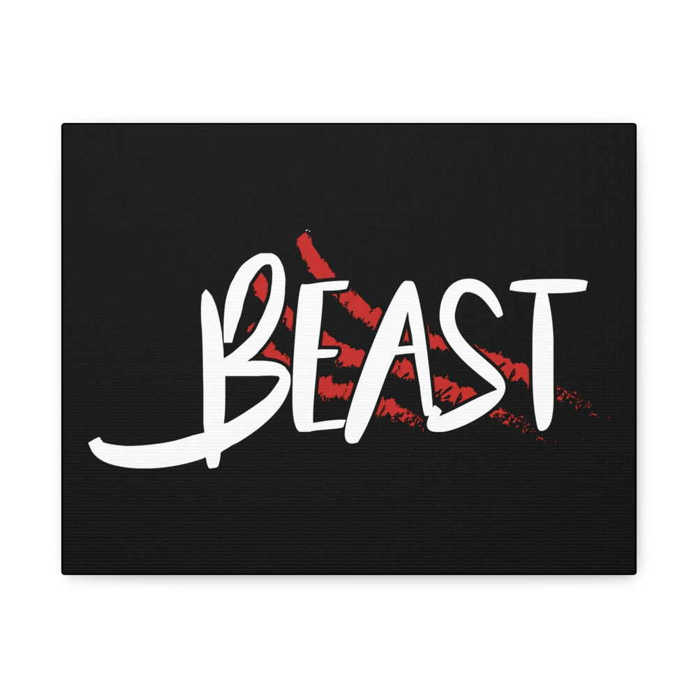 Scripture Walls Beast Revelation 13:1 Wall Art Print Ready to Hang Unframed